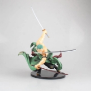 Picture of Action Figure One Piece Roronoa Zoro Attacking Mode.