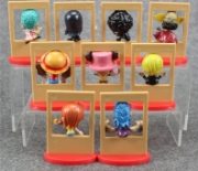 Picture of 9Pcs One-Piece frames collection Anime Figure Set.