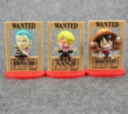 Picture of 9Pcs One-Piece frames collection Anime Figure Set.