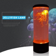 Picture of Color life led Jellyfish Lamp, 7 Color Changing Electric Round Jellyfish Aquarium Lava night Lamp.