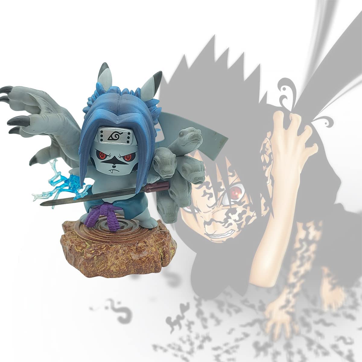 Action Figure Pikachu Naruto - Sasuke Kakashi | OverJoyz