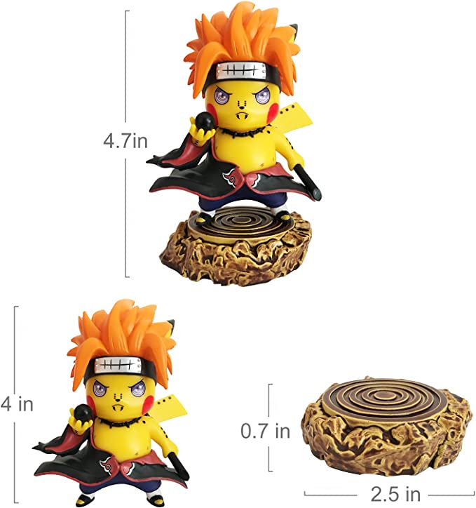 Action Figure Pikachu Naruto - Uzumaki | OverJoyz