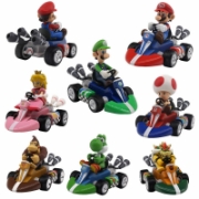 Picture of 7Pcs Super Mario Pull Back Racer.