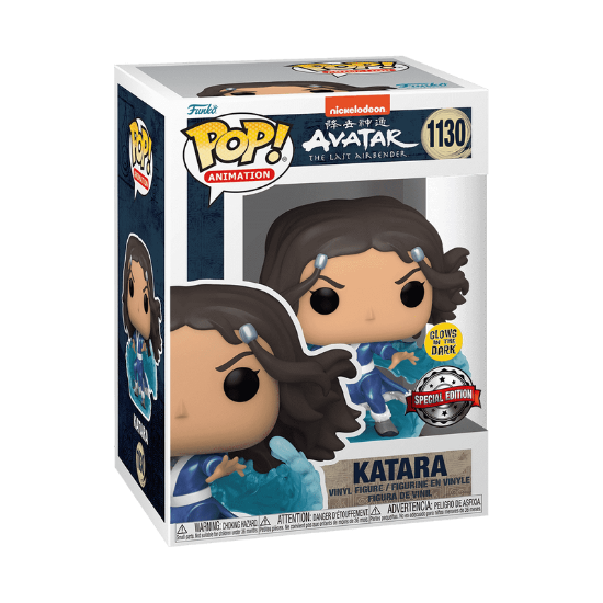 FUNKO POP Avatar: The Last Airbender 1130 Katara Metallic Glow in the Dark