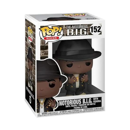 FUNKO POP 152 Notorious B.I.G With Fedora