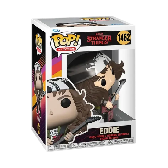 FUNKO POP Stranger Things 1462 Eddie Metallic 