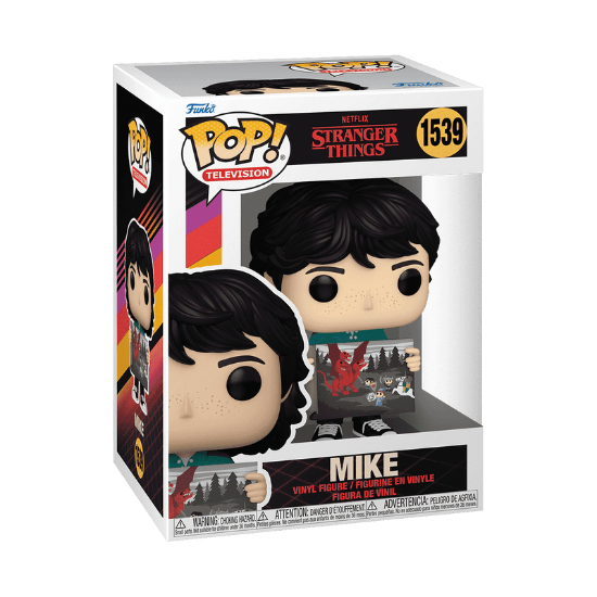 FUNKO POP Stranger Things 1539 Mike Wheeler with Painting
