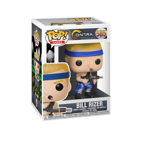 FUNKO POP Contra 585 Bill Rizer