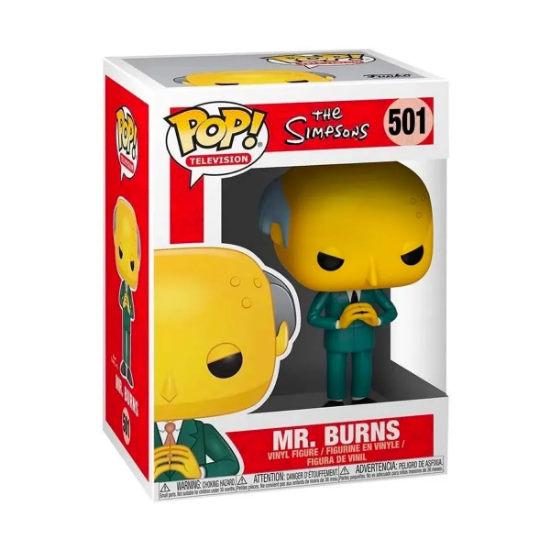 Damaged - FUNKO POP The Simpsons 501 Mr Burns	