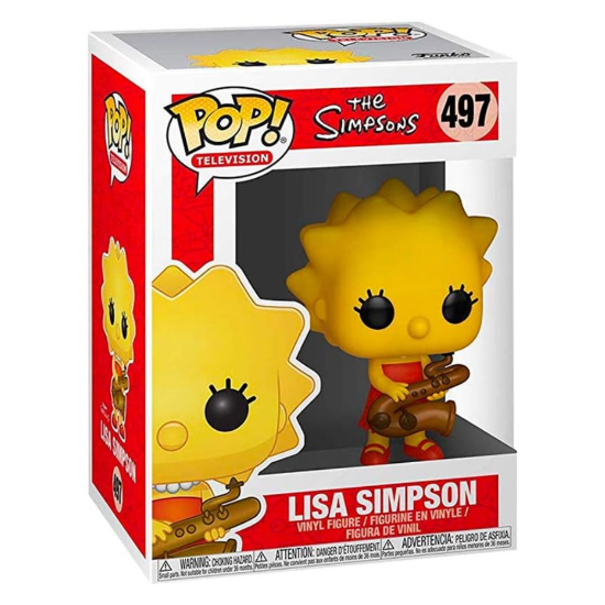 Damaged - FUNKO POP The Simpsons 497 Lisa Simpson