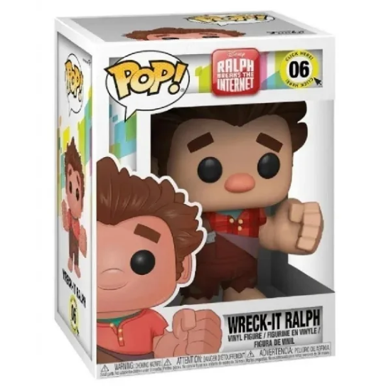 Damaged - FUNKO POP Disney 06 Wreck-it Ralph	