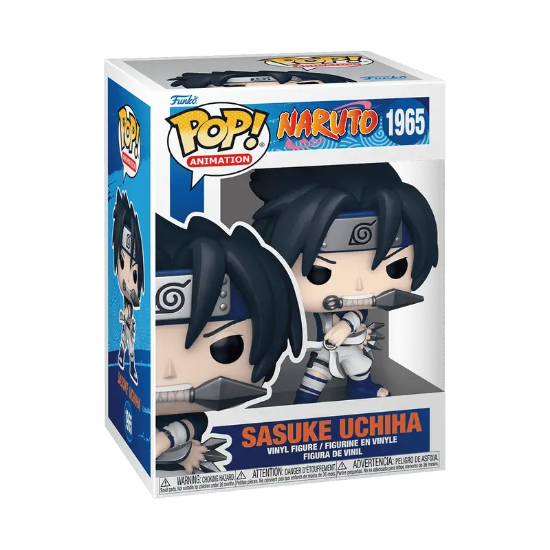 Picture of FUNKO POP Naruto 1965 Sasuke Uchiha with Demon Wind Shuriken