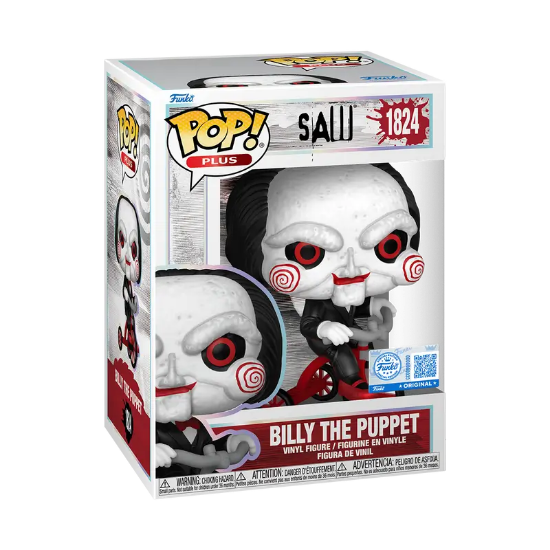 FUNKO POP Saw 1824 Plus Billy the Puppet