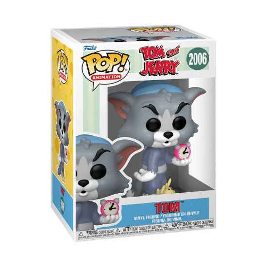 FUNKO POP TOM AND JERRY 2006 Tom with Clock