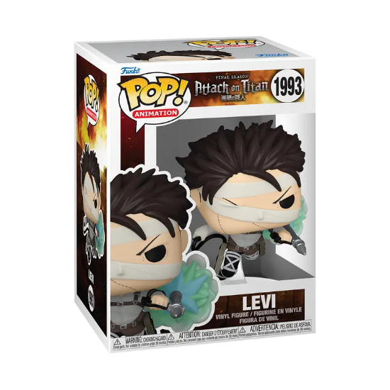 FUNKO POP Attack On Titan 1993 Levi with Bandages