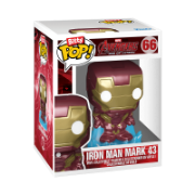 صورة FUNKO POP Marvel Bitty Pop! Bitty Bot Hulkbuster with Iron Man