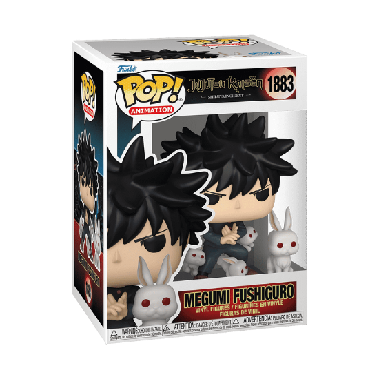 FUNKO POP Jujutsu Kaisen 1883 Megumi Fushiguro with Rabbits