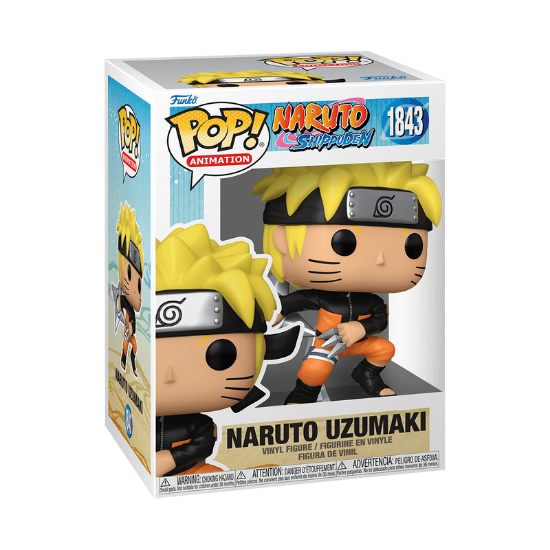 FUNKO POP Naruto 1843 Naruto Uzumaki with Kunai & Shuriken