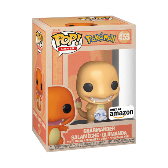 FUNKO POP Pokemon 455 Charmander (Soft Color)