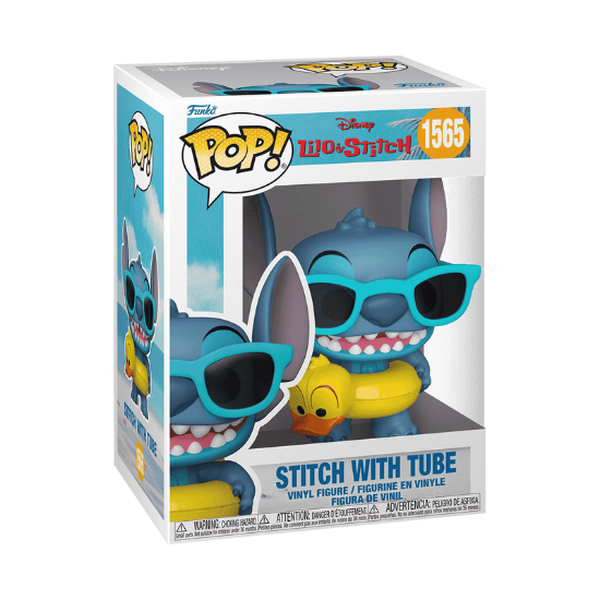 FUNKO POP Lilo and Stitch 1565 Stitch with Tube