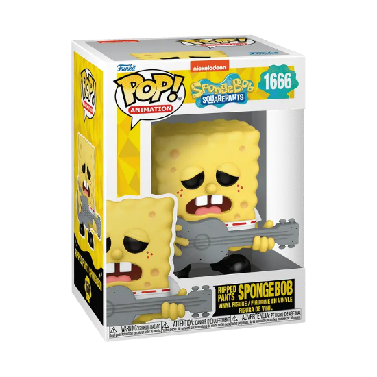 FUNKO POP SpongeBob 1666 Ripped Pants SpongeBob
