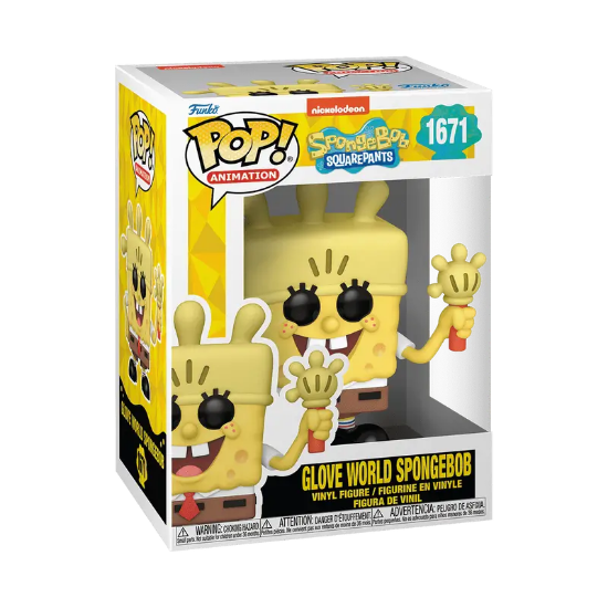 FUNKO POP SpongeBob 1671 Glove World SpongeBob
