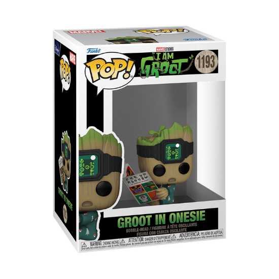 Picture of Damage - FUNKO POP MARVEL 1193 GROOT IN ONESIE WITH BOOK