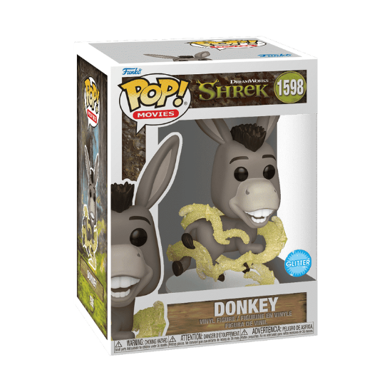 FUNKO POP Shrek 1598 Donkey (Glitter)