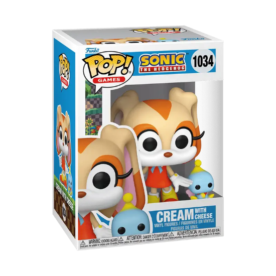 FUNKO POP Sonic the Hedgehog 1034 Buddy Cream with Cheese