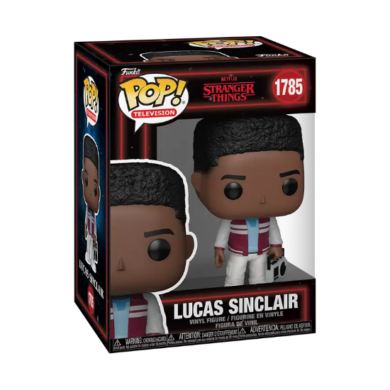 FUNKO POP Stranger Things  1785 Lucas Sinclair with Boombox