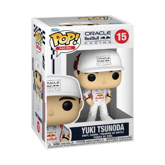 FUNKO POP Oracle Red Bull Racing 15 Yuki Tsunoda