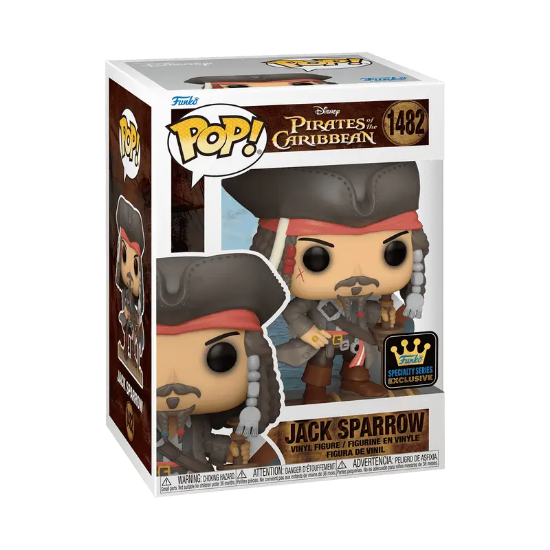 FUNKO POP Pirates of the Caribbean 1482 Jack Sparrow Standing on Mast 