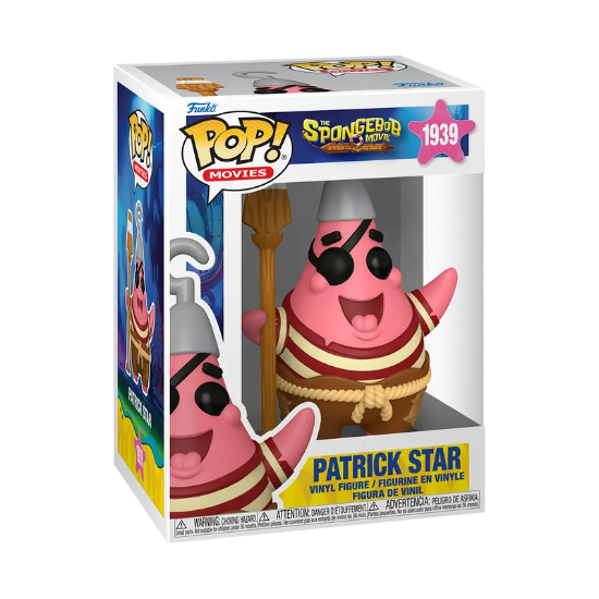 FUNKO POP SpongeBob 1939 Patrick Star (Pirate)