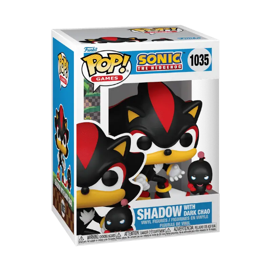 FUNKO POP Sonic  1035 Shadow with Dark Chao