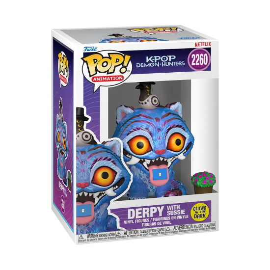 FUNKO POP KPop Demon Hunters 2260 Derpy with Sussie (Glow)