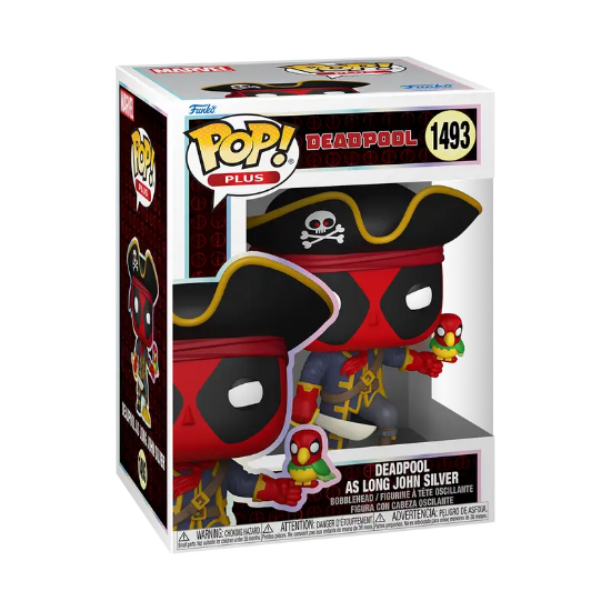FUNKO POP Marvel 1493 Deadpool as Long John Silver