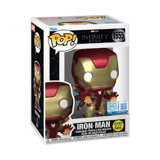 FUNKO POP Marvel 1555 Iron Man (Glow)