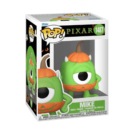 FUNKO POP Pixar 1487 Mike Wazowski in Jack-o-Lantern Costume