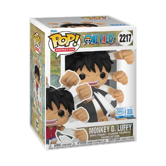 FUNKO POP One Piece 2217 Monkey D. Luffy (Gum Gum Gatling)