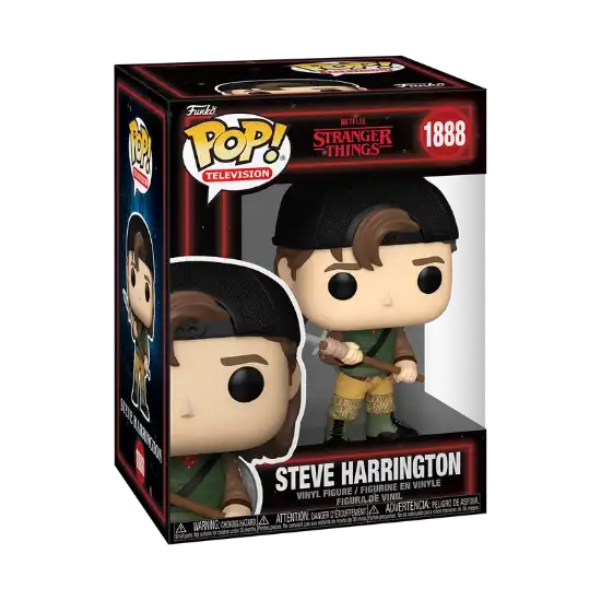 FUNKO POP Stranger Things  1888 Steve Harrington with Spear